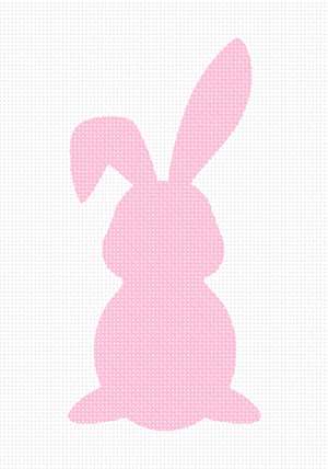 image of Beginner Bunny Rabbit Pink Pom Pom Tail