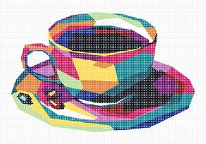 image of Coffee Cup In Shapes