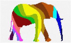image of Elephant Palette Silhouette