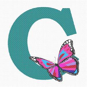 image of Letter C Butterfly
