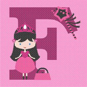 image of Letter F Princess