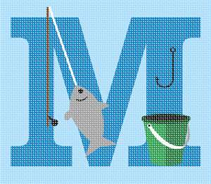 image of Letter M Fishing