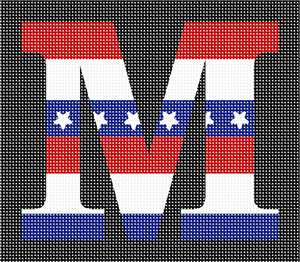 image of Letter M Usa