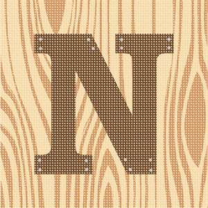 image of Letter N Wood