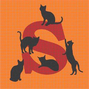 image of Letter S Cats Galore