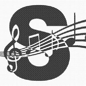image of Letter S Music NOTES