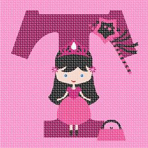 image of Letter T Princess