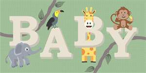 image of Safari Baby Word