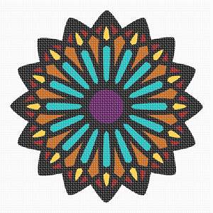 A star pattern to stitch