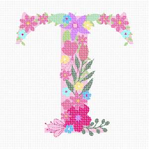 image of The Letter T Flowering Pastel