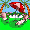 Needlepoint: Beach Chairs