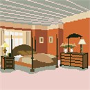 Needlepoint: Bedroom