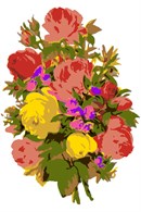 Needlepoint: Bright Bunch