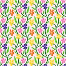 Needlepoint: Flowering Vine