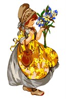 Needlepoint: Iris