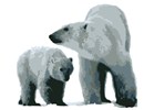 Needlepoint: Mother Bear