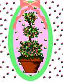 Needlepoint: Topiary Melon