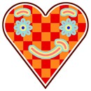 Needlepoint: Valentine Smiley