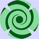 Needlepoint: Yarmulka Spiral 5