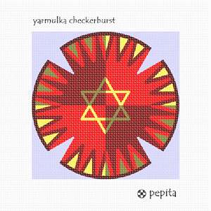 Yarmulka Checkerburst