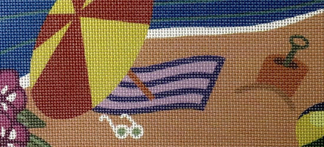 Needlepoint Canvas Beach 2