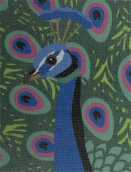 Needlepoint Canvas - Peacock