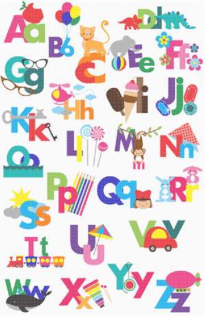 image of Uppercase Lowercase Alphabet