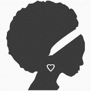 image of African Woman Silhouette