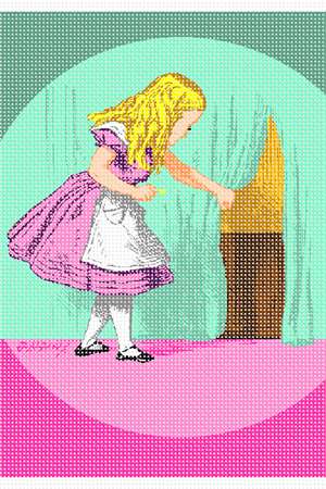image of Alice In Wonderland With Key