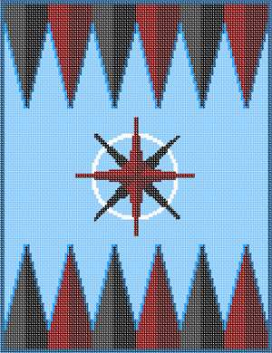 image of Backgammon Compass Half