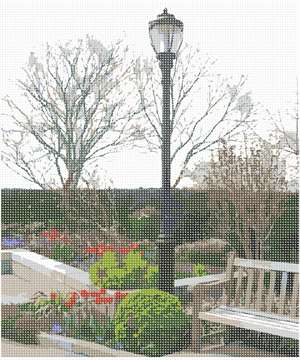 image of Bench Lamppost