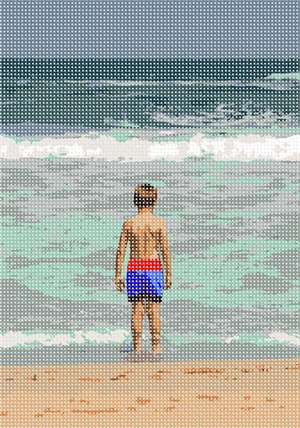 image of Boy At Beach