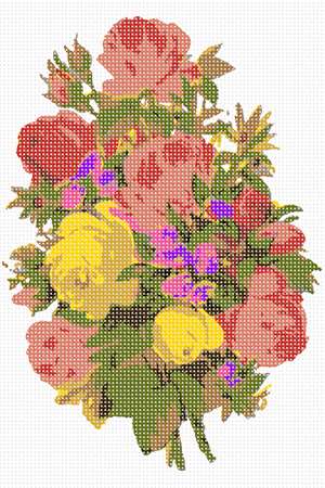 A bundle bursting with bright beauty.