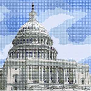 The United States Capitol is the meeting place of Congress. It is located in Washington D.C.