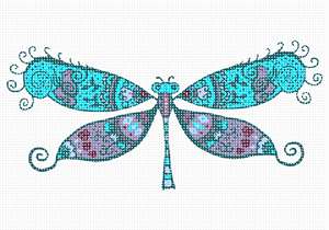 image of Dragonfly In Teal