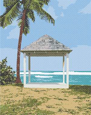 image of Gazebo At The Ocean