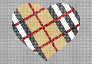 image of Heart Camel Tartan