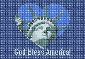 image of Heart God Bless America