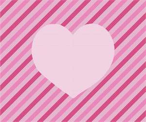 image of Heart Striped Background