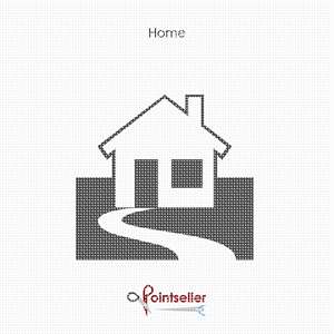 Simple drawing of a home.