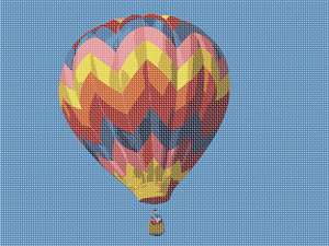 image of Hot Air Balloon Chevron