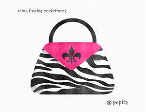 image of Zebra Fuschia Pocketbook