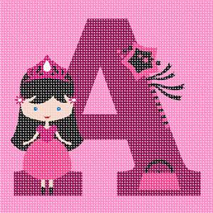 image of Letter A Princess