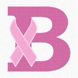 image of Letter B Hope Ribbon