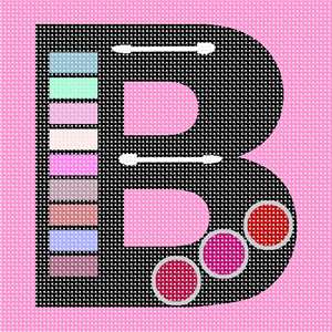 image of Letter B Makeup Palette