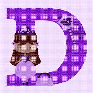 image of Letter D Princess