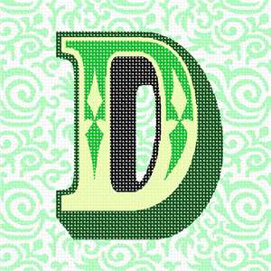 A handsome letter D against light-green swirlies. About 100 languages use the same alphabet like in English which makes it one of the most widely used alphabets in the world. While some languages have a few more and others a few less, they all share the 23 core letters originally found in the Roman alphabet. The most commonly used letter is the letter E. The letter J was the most recent letter to be added to the alphabet, appearing in print as a distinct letter for the first time in 1633. A sentence which contains all 26 letters of the English alphabet is called a pangram. A famous pangram is: “The quick brown fox jumps over the lazy dog.” but there are even shorter ones such as: “Pack my box with five dozen liquor jugs.” Every letter of the alphabet has a wild, or at least interesting, story, often going back thousands of years. You can look it up on Wikipedia.