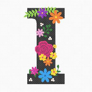 image of Letter I Primary Floral