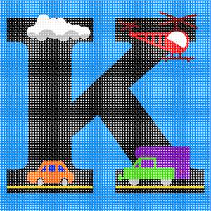 image of Letter K City