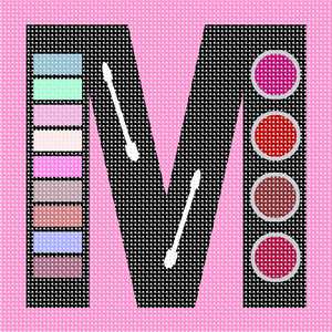 image of Letter M Makeup Palette